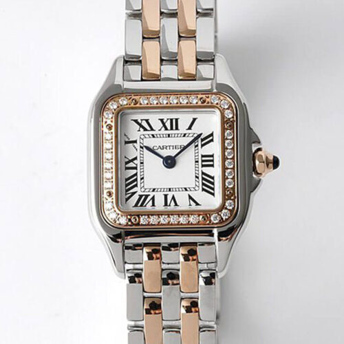 Panthere De Cartier W3PN0006 22MM BV Factory White Dial JF Replica Watches - JF Replica