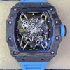 Richard Mille RM35-02 T+ Factory NTPT Carbon Fiber Rubber Strap JF Replica Watches - JF Replica