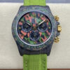 Rolex Daytona Cosmograph Diw Custom Version Noob Factory Green Fabric Strap JF Replica Watches - JF Replica