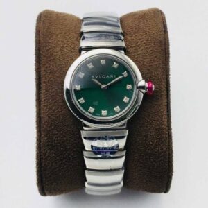 Bvlgari LVCEA BV Factory Green Diamond Dial JF Replica Watches - JF Replica