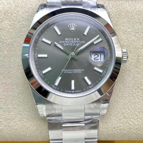 Rolex Datejust M126300-0007 41MM VS Factory Stainless Steel JF Replica Watches - JF Replica