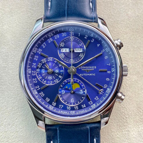 Longines Master Collection L2.773.4.92.0 YL Factory Leather Strap JF Replica Watches - JF Replica
