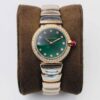 Bvlgari LVCEA BV Factory Green Diamond Dial JF Replica Watches - JF Replica