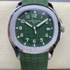 Patek Philippe Aquanaut 5168G-010 3K Factory V2 Green Strap JF Replica Watches - JF Replica