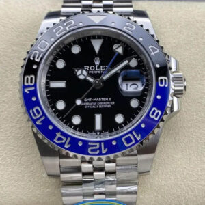 Rolex GMT Master II M126710BLNR-0002 Clean Factory V3 Black Dial Stainless Steel Strap JF Replica Watches - JF Replica