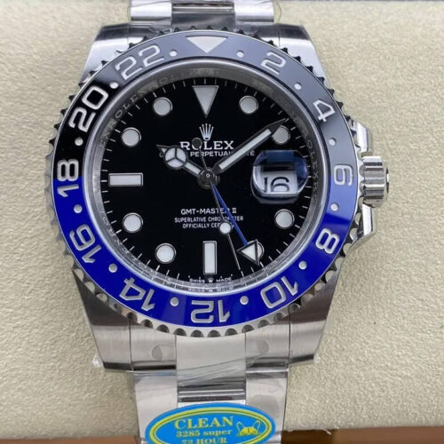 Rolex GMT Master II M126710blnr-0003 Clean Factory V3 Stainless Steel Strap JF Replica Watches - JF Replica