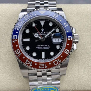 Rolex GMT Master II M126710BLRO-0001 Clean Factory V3 Stainless Steel Strap JF Replica Watches - JF Replica
