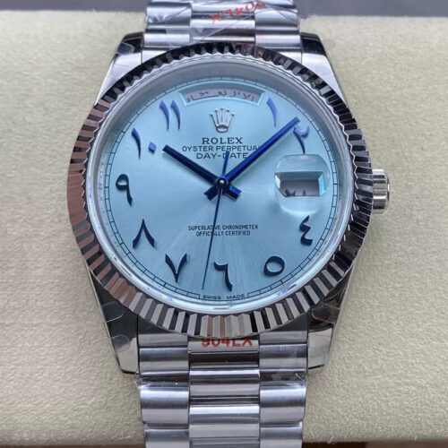 Rolex Day Date M228236 GM Factory V2 Stainless Steel Strap JF Replica Watches - JF Replica