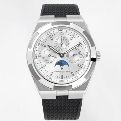 Vacheron Constantin Overseas 4300V 8F Factory V2 Black Strap JF Replica Watches - JF Replica