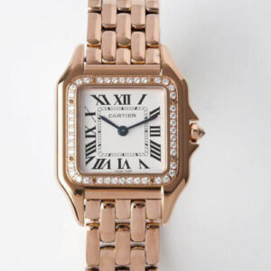Panthere De Cartier WJPN0009 27MM BV Factory White Dial JF Replica Watches - JF Replica