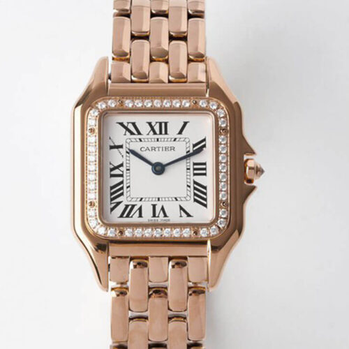 Panthere De Cartier WJPN0009 27MM BV Factory White Dial JF Replica Watches - JF Replica
