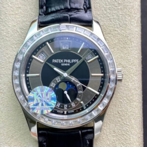 Patek Philippe Grand Complications 5205G KM Factory Leather Strap JF Replica Watches - JF Replica