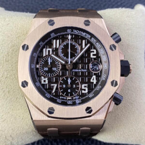 Rolex Cosmograph Daytona 116505 Clean Factory Rose Gold Strap Replica Watch