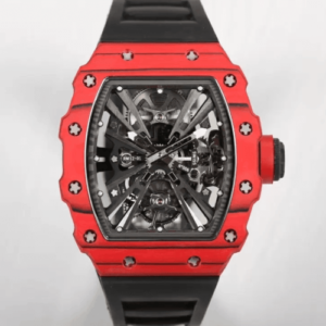 Richard Mille RM12-01 Tourbillon RM Factory Red Case Skeleton Dial JF Replica Watches - JF Replica
