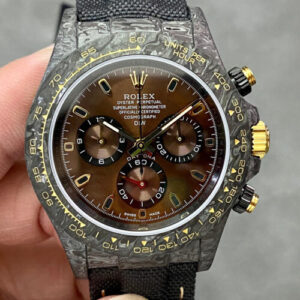 Rolex Daytona Cosmograph Noob Factory Diw Custom Version Fabric Strap JF Replica Watches - JF Replica
