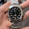 Rolex Air King M126900-0001 Clean Factory Black Dial JF Replica Watches - JF Replica