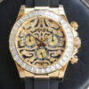 Rolex Cosmograph Daytona 116588 TBR Noob Factory Diamond Bezel Rubber Strap JF Replica Watches - JF Replica