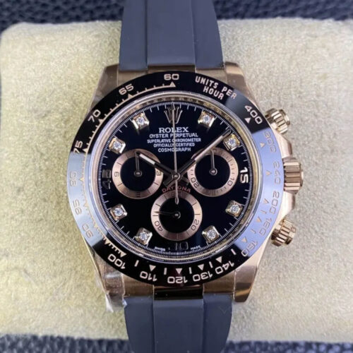 Rolex Cosmograph Daytona M116515ln-0057 Clean Factory Diamond Dial JF Replica Watches - JF Replica
