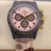 Rolex Daytona Cosmograph Diw Custom Version Noob Factory Fabric Strap Carbon Fiber Case JF Replica Watches - JF Replica