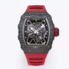 Richard Mille RM35-01 BBR Factory Red Rubber Strap JF Replica Watches - JF Replica
