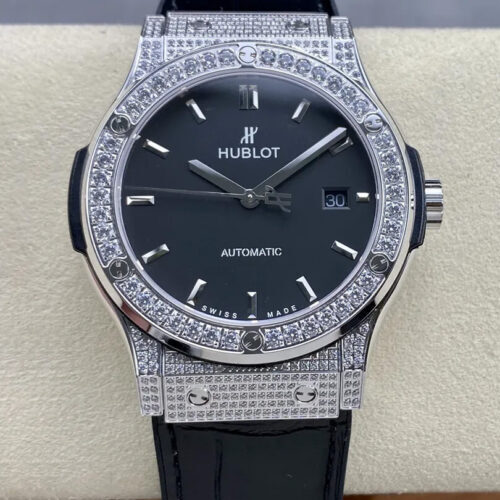 Hublot Classic Fusion 542.NX.1171.LR.1704 42MM HB Factory Diamond Bezel JF Replica Watches - JF Replica