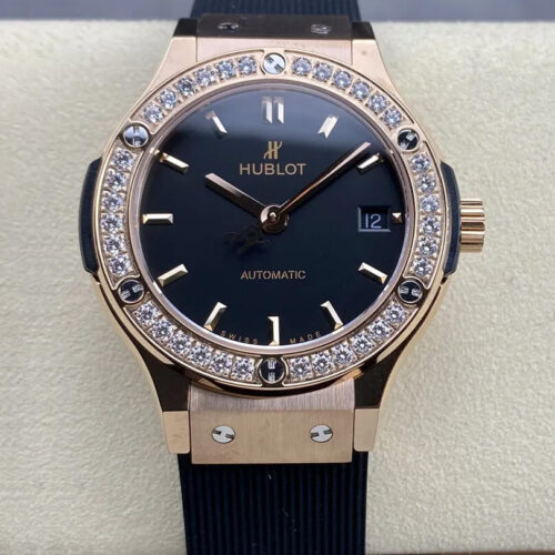 Hublot Classic Fusion 565.OX.1480.RX.1204 38MM HB Factory Black Dial JF Replica Watches - JF Replica
