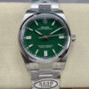 Rolex Oyster Perpetual M126000-0005 36MM Clean Factory Green Dial JF Replica Watches - JF Replica