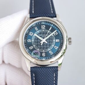 Patek Philippe Calatrava 6007A-001 GS Factory Blue Strap JF Replica Watches - JF Replica