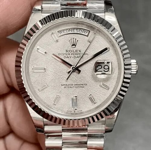 Rolex Day Date M228236-0011 GM Factory 904L Stainless Steel JF Replica Watches - JF Replica