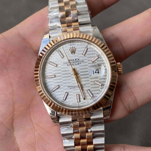 Rolex Datejust M126331-0018 41MM VS Factory White Dial JF Replica Watches - JF Replica