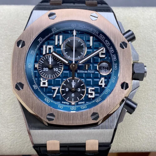 Audemars Piguet Royal Oak Offshore 26471SR.OO.D101CR.01 APF Factory Leather Strap JF Replica Watches - JF Replica