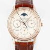 Jaeger-LeCoultre Master Series Perpetual Calendar Q1142510 VR Factory Leather Strap JF Replica Watches - JF Replica