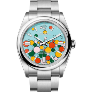 Rolex Oyster Perpetual M126000-0009 Victory Factory Celebration Dial JF Replica Watches - JF Replica